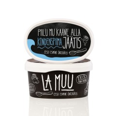 LA MUU Condensed milk ice cream, organic 400g