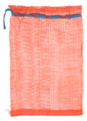 BALTIC AGRO Сетчатый мешок для овощей и фруктов 34x47 см 5 кг оранжевый 10 шт 1pcs