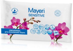 MAYERI Universalios serveteles MAYERI SENSITIVE 28pcs