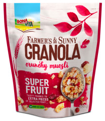 BONAVITA Dribsniai su vaisiais GRANOLA BONA VITA 500g