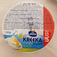 ALMA Kreeka jogurt pirni-mee 150g