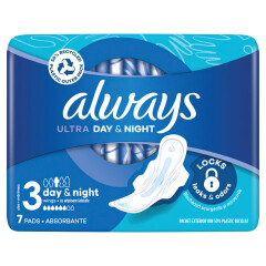 ALWAYS Hügieenisidemed ultra night 7pcs