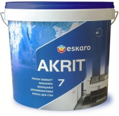 ESKARO Seinavärv Akrit7 valge 4,75l