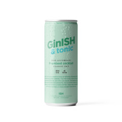 ISH GinISH & Tonic, 250 ml alcoholfree cocktail 250ml