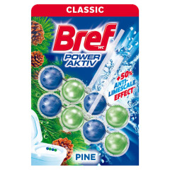 BREF WC valiklis-gaiviklis BREF POWER ACTIVE PINE 100g