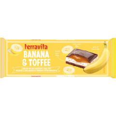 TERRAVITA Šokoladas terravita banana &toffee 235g