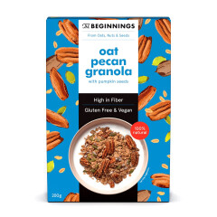 THE BEGINNINGS Bezglutena Granola pekanriekstu 200g