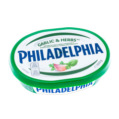 PHILADELPHIA Toorjuust küüslaugu ja ürtidega 200g