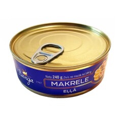 BANGA Makrele eļļa 240g