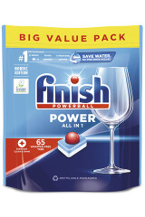 FINISH Power All-in-1 nõudepesumasina tabletid 65pcs