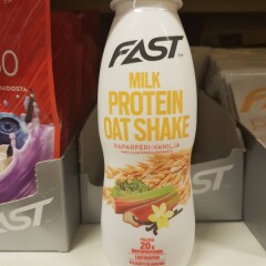 FAST Protein Oat Shake-rabarberi-vanilje 330ml