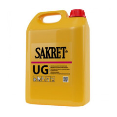 SAKRET Universalus gruntas-koncentratas SAKRET UG, geltonos sp., 1 l 1l