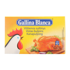 GALLINA BLANCA Višt. sultinys GALLINA BLANCA,8kub.,80g 80g