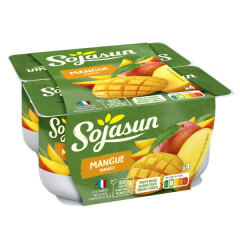 SOJASUN Sojų desertas su mangais SOJASUN, 6x(4x100g) 400g