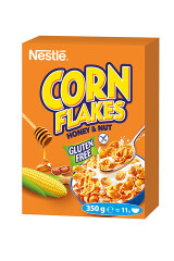 NESTLE Corn flakes ar medu un riekstiem 350g