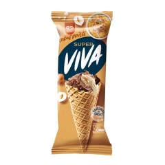 SUPER VIVA Valgomieji ledai SUPER VIVA su irisų skonio įd. 170ml