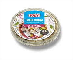 VICI Herring fillet marinated with onions 200g