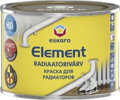 ESKARO Akriliniai emaliniai radiatorių dažai ESKARO ELEMENT, pusiau matiniai, 450 ml 450ml