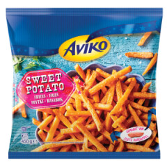 AVIKO Saldžių bulvių lazdelės AVIKO, 450 g 450g