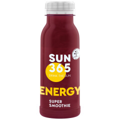 SUN365 Vaisių kokteilis su papildomais vitaminais ir kofeinu SUN365, 250ml 250ml