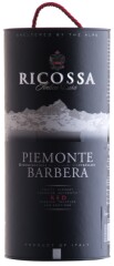 RICOSSA Raudonasis sausas vynas Ricossa Barbera Piemonte, 13% 300cl