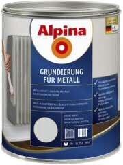 ALPINA Metalo gruntas ALPINA Grundierung fur Metall, pilkos sp., 0,75 l 750ml