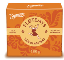 SYNNOVE Brown cheese Flotemys SYNNOVE, 35%, 10x480g 480g