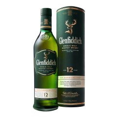 GLENFIDDICH Whisky 12YO Single Malt 40% 500ml