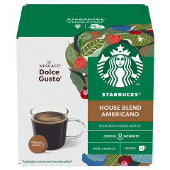 NESCAFE Kavos kapsulės starbuckss house blend, 12  kaps. 102g