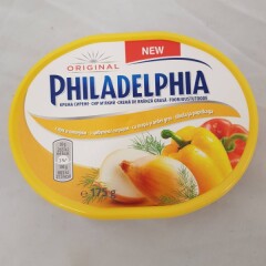 PHILADELPHIA Toorjuust sibul paprika 175g