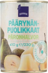 RAINBOW Pear halves in sugar eem 425g