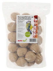 BALTIC AGRO Питательные жировые шарики для садовых и лесных птиц 30 шт x 84 г без сетки зип пакет 1pcs