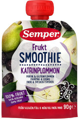 SEMPER Frukt pirni-ploomismuuti, alates 6. elukuust 90g