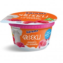 KARUMS Greek yogurt with raspberries 160g