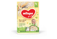 MILUPA Vanilės skonio ryžių košė MILUPA (nuo 4 mėn.) 250g