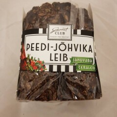 GOURMET CLUB Peedi- jõhvika leib, jahuvaba teraleib 350g