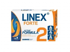LINEX FORTE Lactic acid bacteria capsules 14pcs