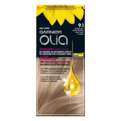 GARNIER Plaukų dažai Olia 9.1 Ashy Light Blonde 1pcs