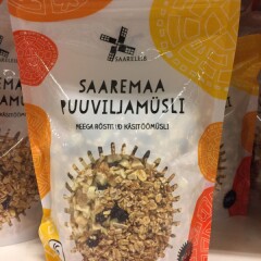 SAARE LEIB Saaremaa puuviljamüsli 350g