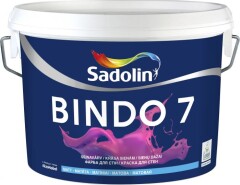 SADOLIN Mattvärv sisetöödeks Bindo 7 Sadolin 2.5L valge baas 2,5l