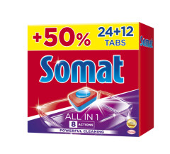 SOMAT Somat All in One 24+12 tabs 36pcs