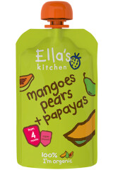 ELLA'S KITCHEN mango-pirni-papaiapüree 120g
