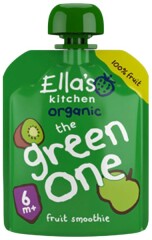 ELLA'S KITCHEN PUUVILJAPÜREE ROHELINE 90G 90g