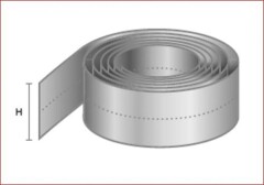 PROFILINE Perforeeritud riba PRR-100-ZN050 10m rull 1m