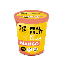 SUN365 Sorbetas “SUN365 Mango” indelyje, 330g 450ml