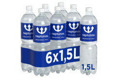 NEPTŪNAS Negazuotas natūralus mineralinis vanduo 1.5x6 9l