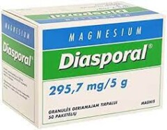 MAGNESIUM DIASPORAL Magnesium Diasporal 295,7mg/5g gran.N50 (Protina) 50pcs