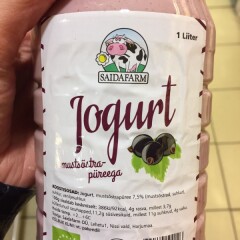 SAIDAFARM Jog. Mustsõstramoosiga 1kg