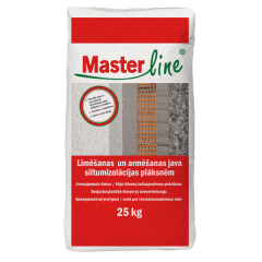 MASTERLINE Līmēšanas/armēšanas java siltumizolācijas plāksnēm Masterline 25 kg 25kg