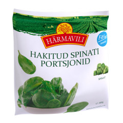 HÄRMAVILI Chopped spinach mini portions Härmavili 300g 0,3kg